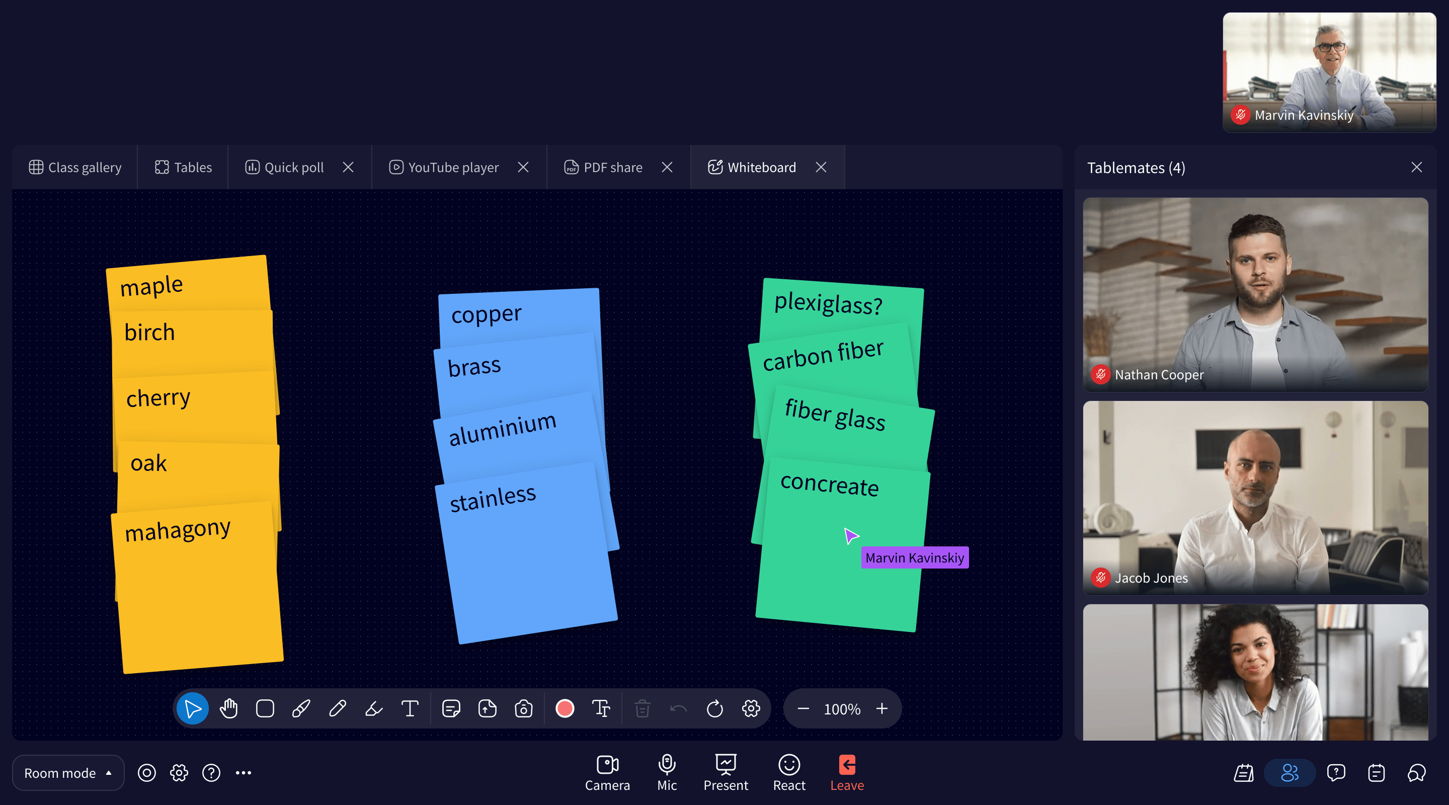 Virtual Classroom Platform Engageli - Best Space Arts in 8K